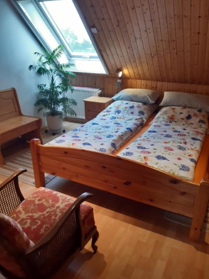 Ferienwohnung JAGODA in der Lüneburger Heide Frankenfeld Exterior foto